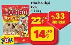 HARİBO EKŞİ COLA 115 G